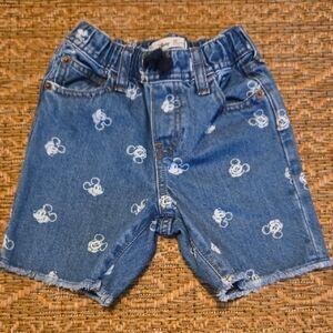 Baby Gap | Disney Denim Mickey Mouse Print